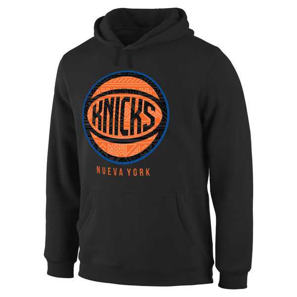 New York Knicks Noches Enebea Pullover Hoodie - Black,We sell and wholesale New York Knicks Noches Enebea Pullover Hoodie - Black on line form chian!